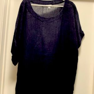 JJill linen short sleeve tunic.